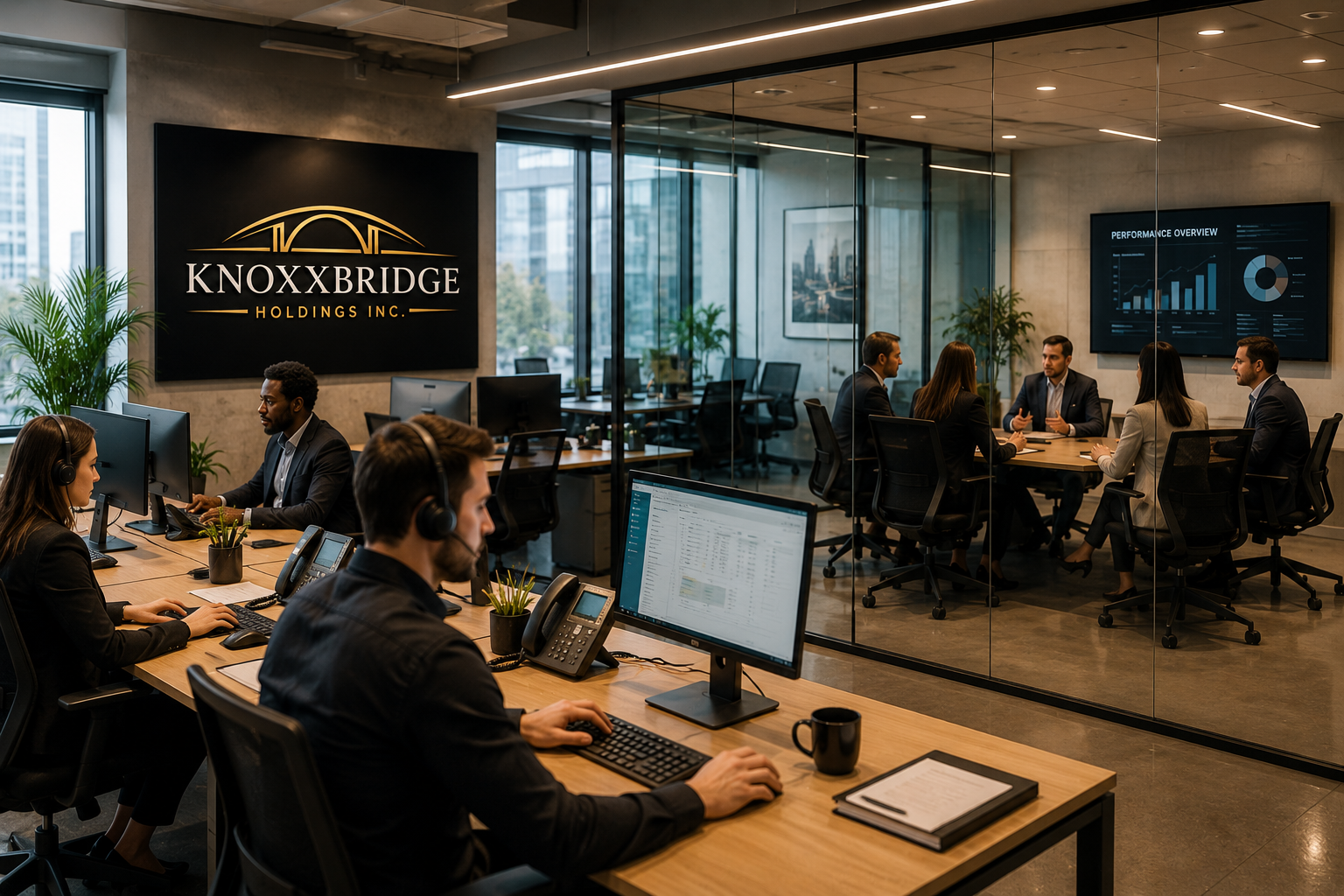 Knoxxbridge transition team supporting business handover