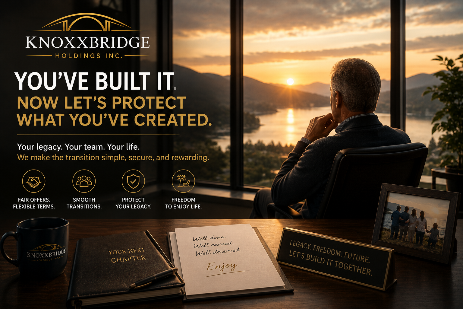 Legacy preservation and business ownership transition